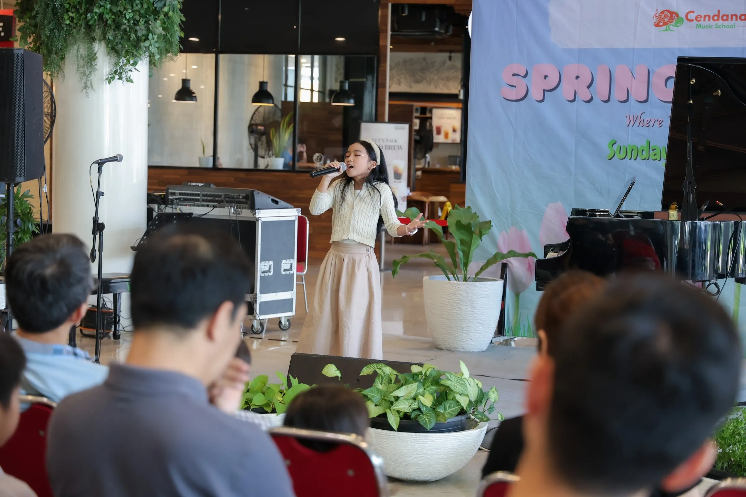 Murid Cendana Music School tampil di acara Spring Concert 12 April 2026