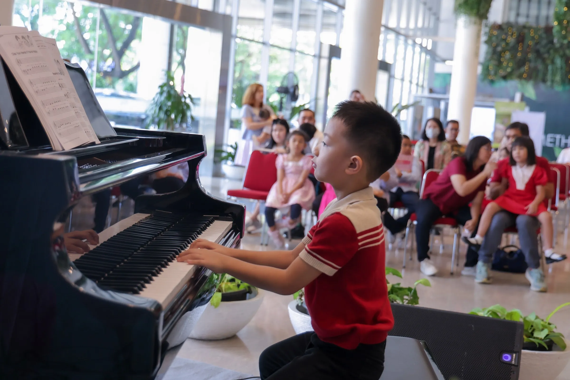 Murid Cendana Music School tampil di acara Spring Concert 12 April 2026